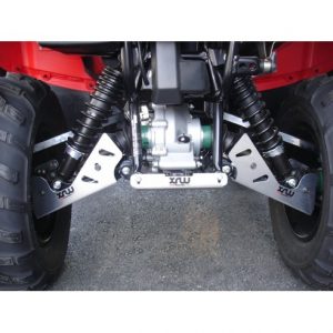 Protección palier trasero de aluminio - KING QUAD 500/700/750