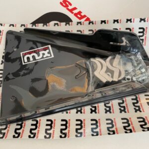Protección palier delantero de aluminio negro - KAWASAKI KFX 700