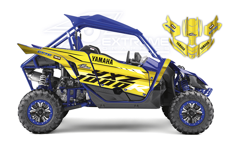 VINILOS YAMAHA YXZ 1000 AMARILLO