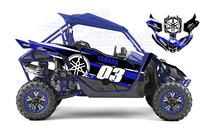 VINILOS YAMAHA YXZ 1000 AZUL