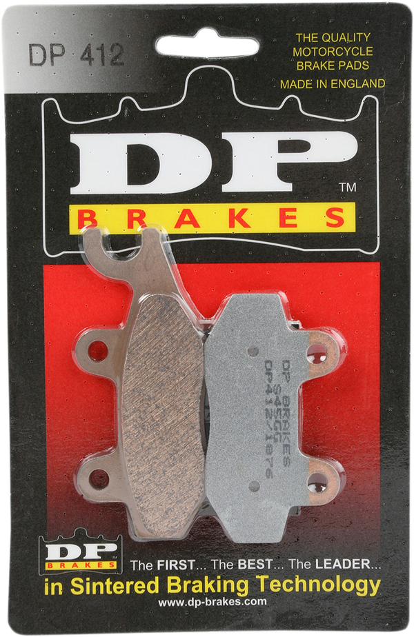 Pastillas de freno sinterizadas estándar DELANTERA DERECHA DP BRAKES
