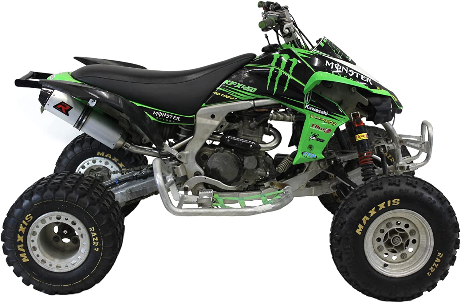 silenciador dominator + colector +db killer PARA KAWASAKI KFX 450 2008-2014 - Imagen 2