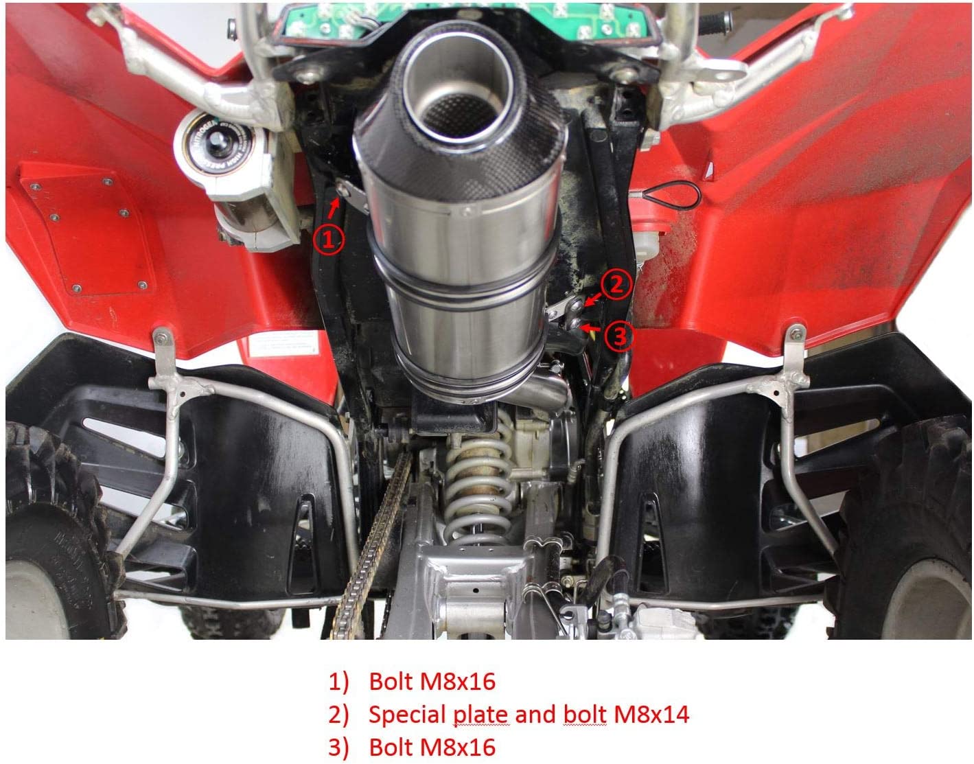 Escape dominator + DB KILLER PARA LTR 450 2006 - 2009 - Imagen 3