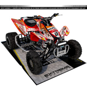 Vinilo REPSOL HONDA TRX 450