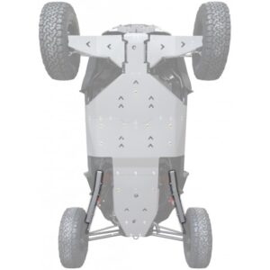 PROTECTOR TRAPECIOS TRASEROS EN ALUMINIO POLARIS TURBO S