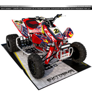 VINILO REDBULL HONDA TRX 450