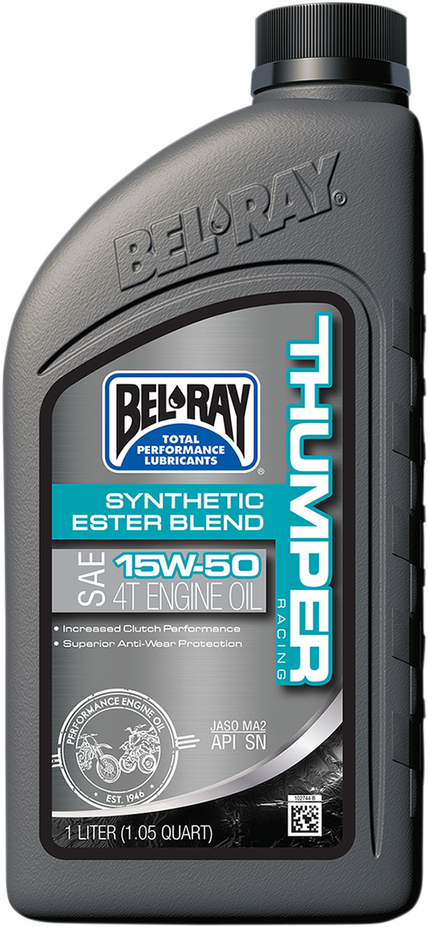 Aceite motor Thumper® Racing Synthetic Ester Blend 4T