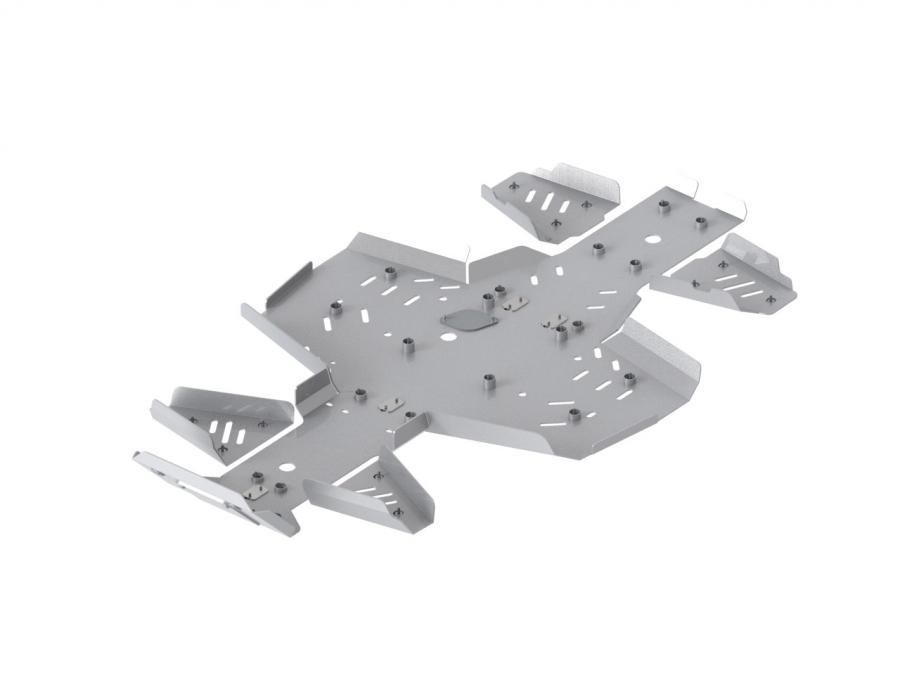 KIT COMPLETO PROTECTORES BAJOS ALUMINIO SEGWAY SNARLER AT6 S - Imagen 3