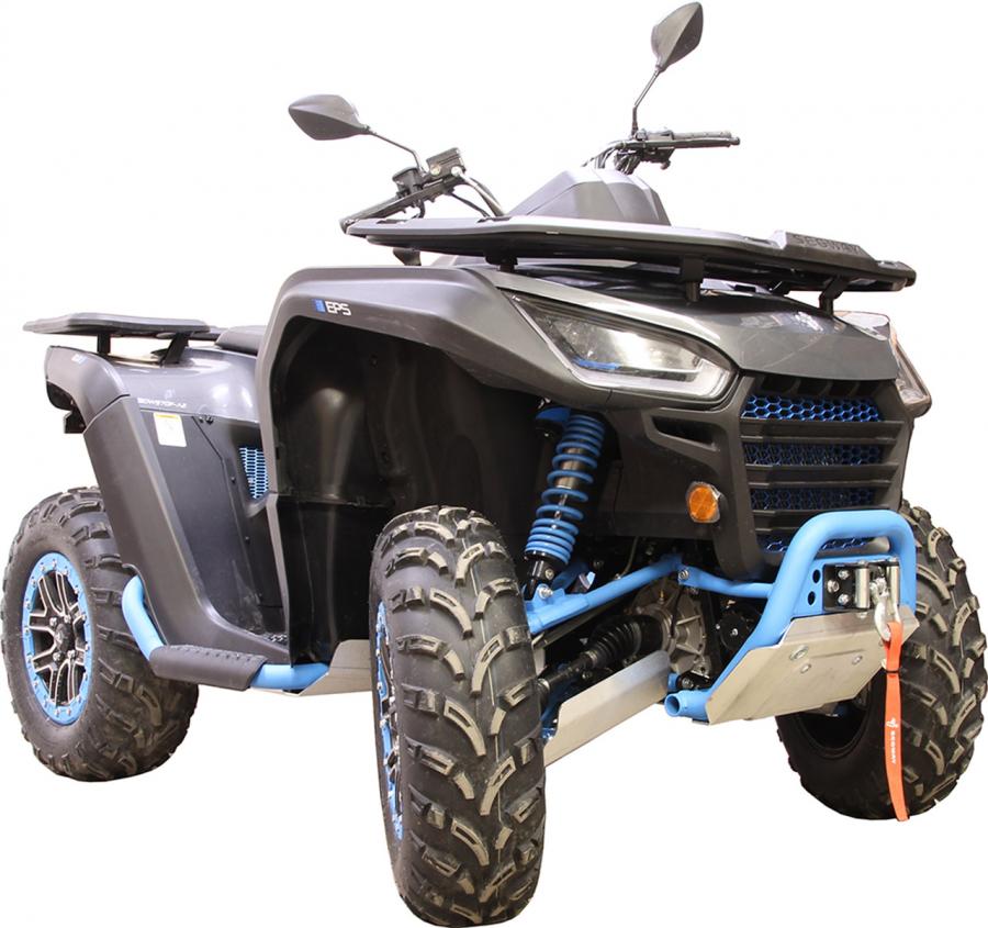 KIT COMPLETO PROTECTORES BAJOS ALUMINIO SEGWAY SNARLER AT6 S - Imagen 5