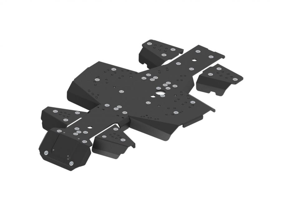 KIT COMPLETO PROTECTORES BAJOS PHD SEGWAY SNARLER AT6 S - Imagen 3