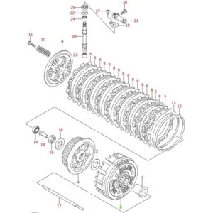 Reten embrague original LTZ 400