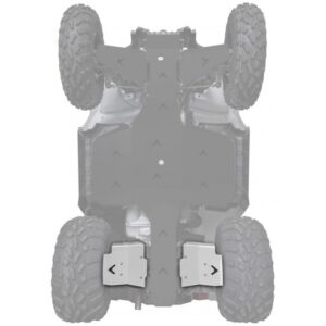 protector trapecios traseros en aluminio para polaris sportsman 570 (2021+)