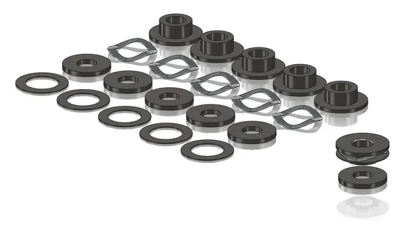Kits de casquillos disco de freno trw para bmw adventure 1200/1250