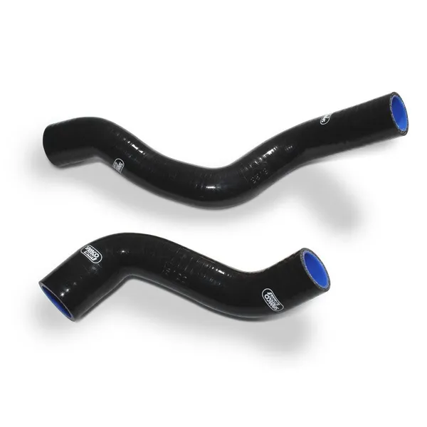 Kit de manguitos de radiador negros samco sport para ktm adventure