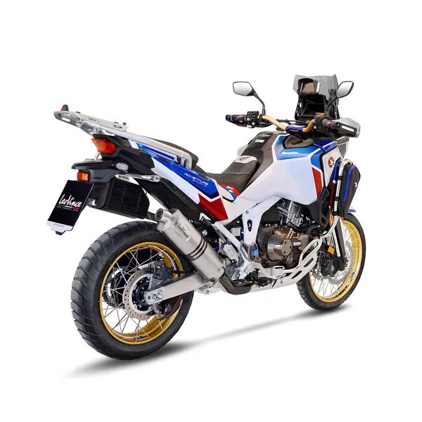 Silenciador Slip-On LV One Evo Acero inox. leo vince para honda 1100 l abs Africa Twin - Imagen 3