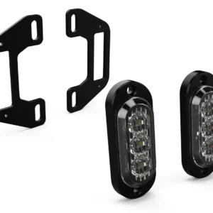 kit denali luces delanteras intermitentes t3 con soporte guardabarros