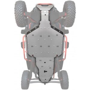 protector central en aluminio para segway super villain