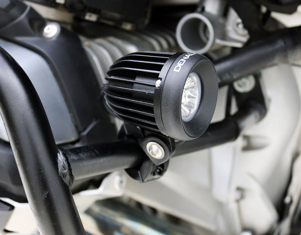 Soporte de luz de conducción - Abrazadera de barra articulada 21 mm-29 mm, negro para Yamaha Tenere 700 - Imagen 4