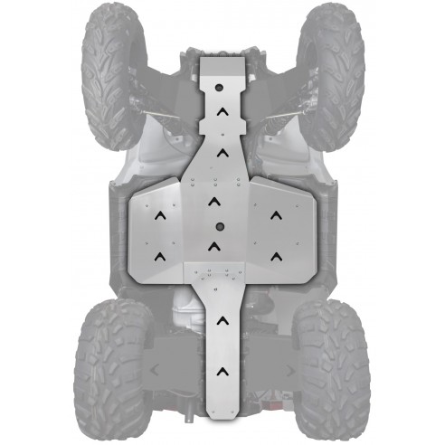 protector central en aluminio para polaris sportsman touring 570 sp 2021+