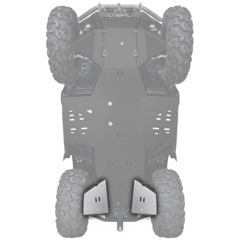 protector trapecios traseros en aluminio para can am Outlander 500 / 700 max (2023+)