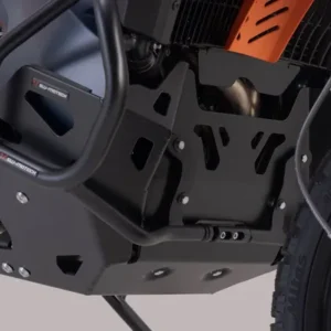 cubre carter sw-motech para ktm adventure negro