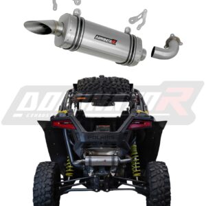 Silenciador Escape P7 + dB killer dominator para polaris rzr pro xp 1000 2020-2023