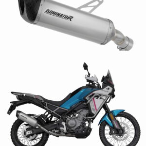 Silenciador Escape Titanio HP6 + dB killer para cf moto mt 450