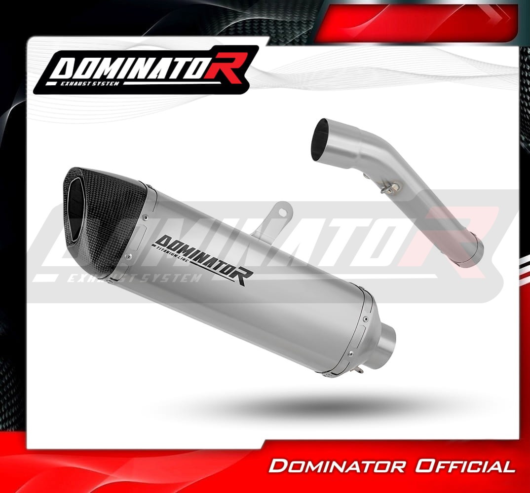 Silenciador dominator Escape Titanio HP6 + dB killer Yamaha Tenere 700 2025 - Imagen 2