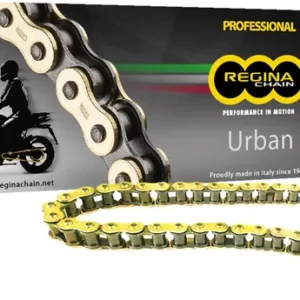 Cadena de transmisión 520 eb-oro para honda transalp
