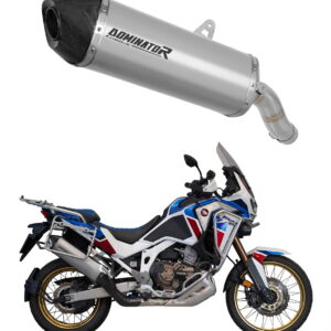 Silenciador Escape Titanio HP7 + dB killer medium para honda 1100 l abs Africa Twin 2020-2023
