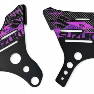 Proteccion lateral chasis suzuki ltz 400 lila