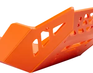 Placa protectora Adventure axp racing naranja para ktm